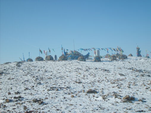 Shamanic place in Mongolia