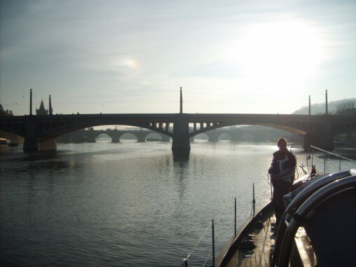 Photo of Prague from ship