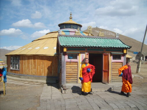 Mongolian buddhist temple