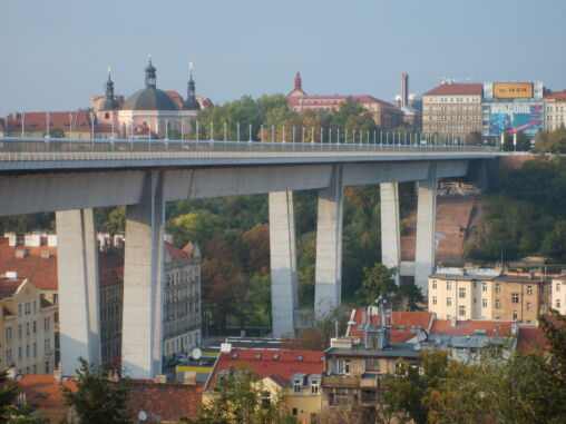 Nusle bridge in Prague