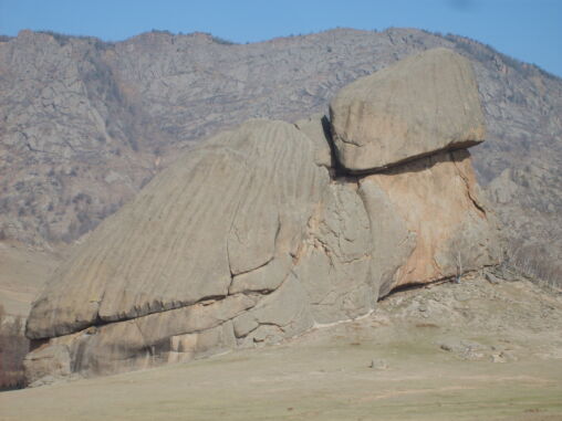 Turtle rock in Mongolia