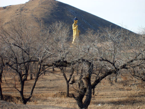Buddha statue in Mongolia