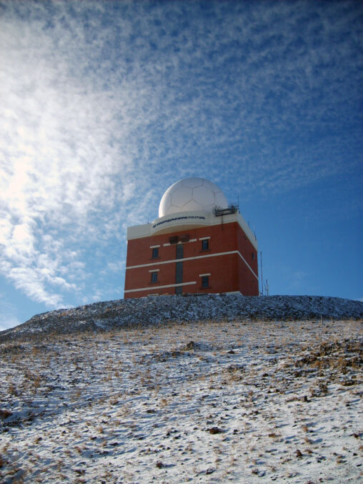 Meteorological station in Ulaanbaatar