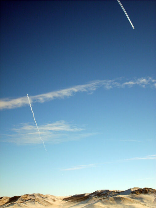 Blue sky in Mongolia