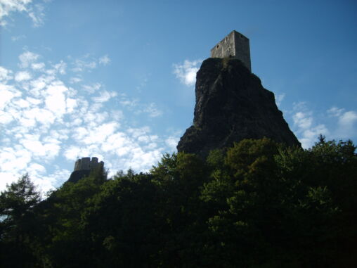 Trosky Castle in Czech republic