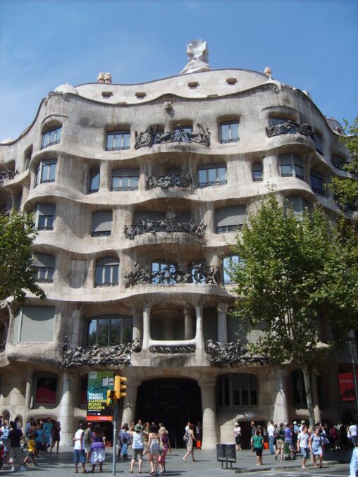 Casa mila in Barcelona