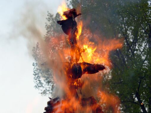 Burning witches