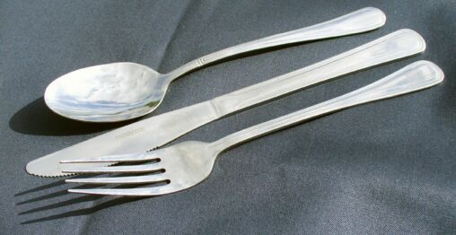 Metal cutlery