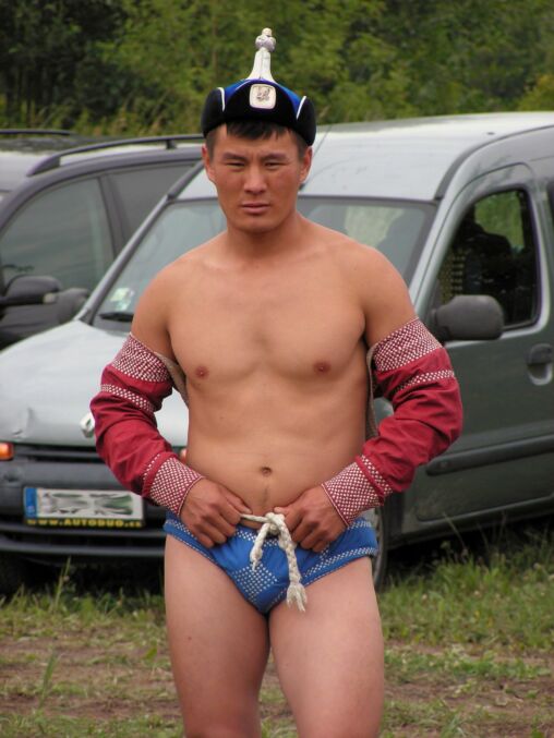 Mongolian wrestler