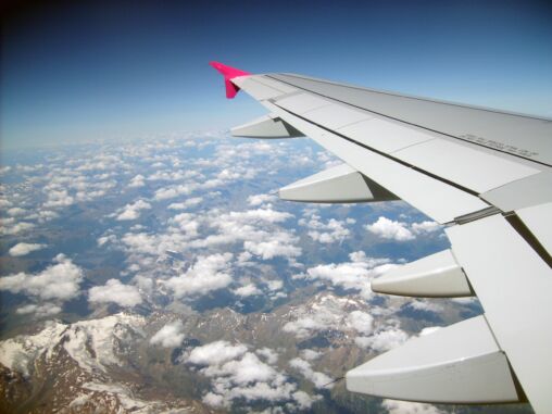 View from Plane Window