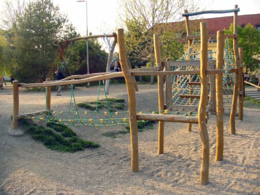 Wooden Children Playground