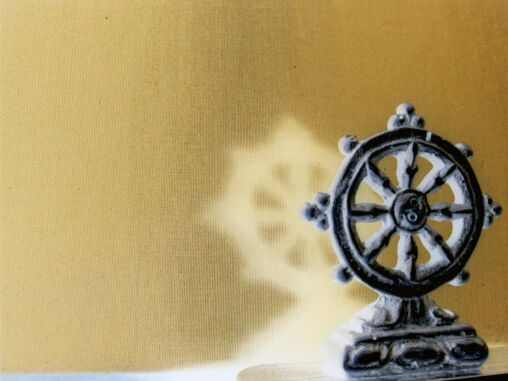 Buddhist Wheel Wallpaper