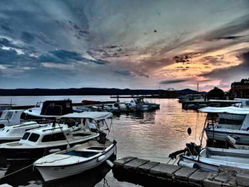 Boats in Marina