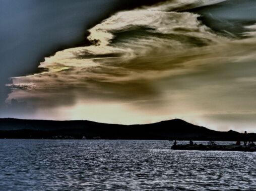 Clouds Over the Sea
