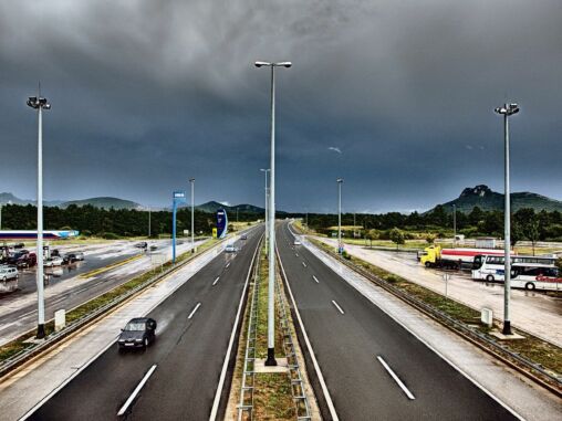 Highway in Croatia