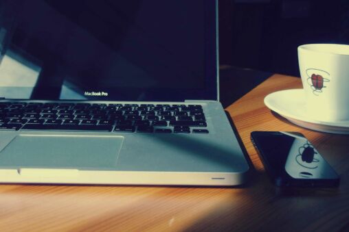 Macbook Pro in Office