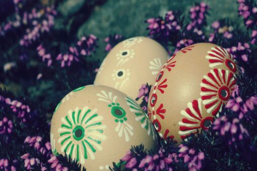 Three Easter Eggs