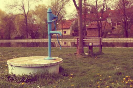 Well and Hand Pump