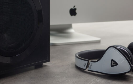 Headphones & iMac