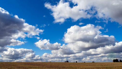 Clouds Above The Field