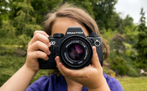 Photographing Girl