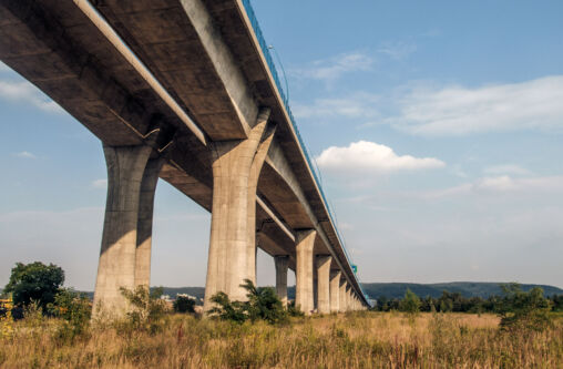 Highway Concrete Bridge