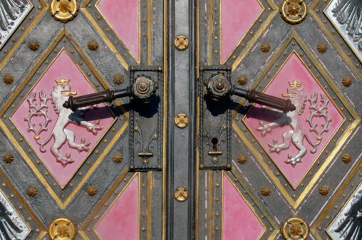 Old Iron Door