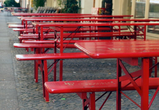 Coffee Shop Outdoor Seating
