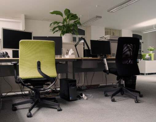 The office interior