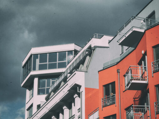 Modern loft building