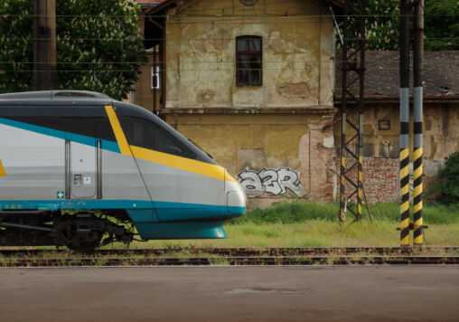 Pendolino Train in  Czech