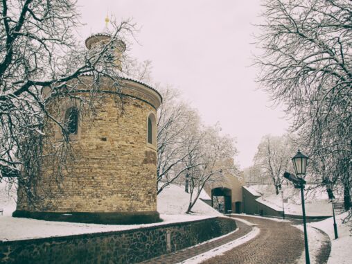 Rotunda of st Martin in Vysehrad