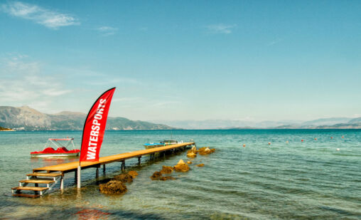 Watersports pier