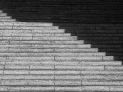 Concrete stairs