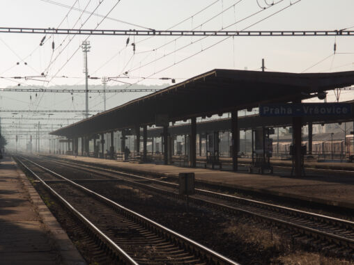 Morning At Railway Station
