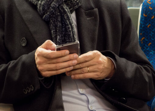 Man With Smartphone