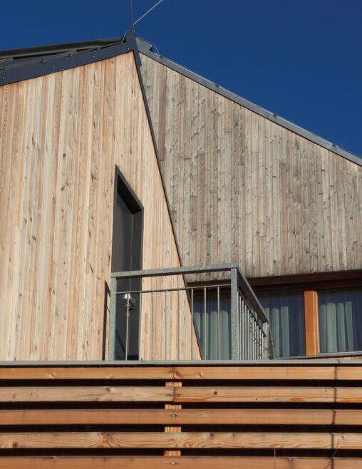 Modern Wooden House
