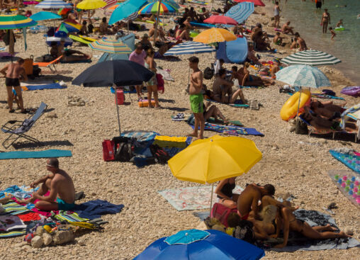 People On The Beach