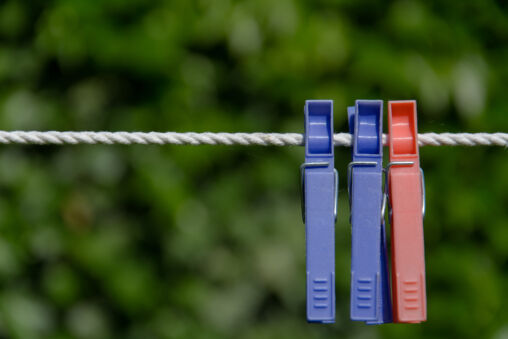 Three Clothespins