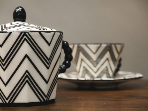 Cubist tea set
