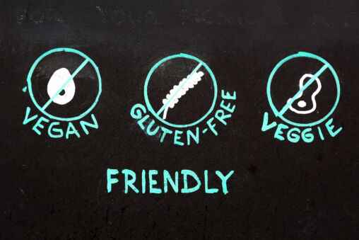 Gluten free and vegan friendly restaurant
