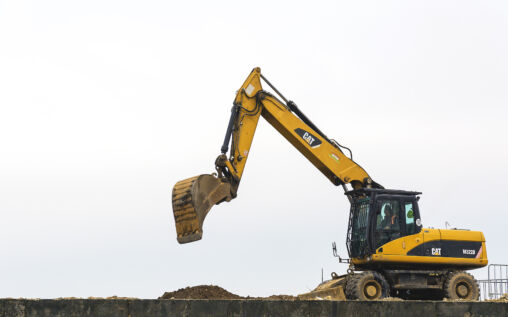 Yellow Excavator