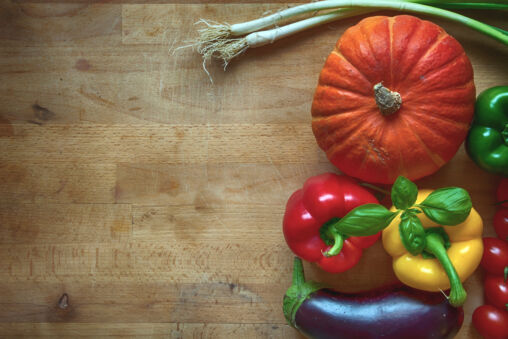 Vegetables With Copy Space
