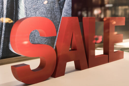 Shopping sale
