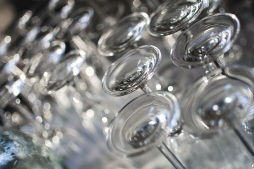 Clean Wine Glasses