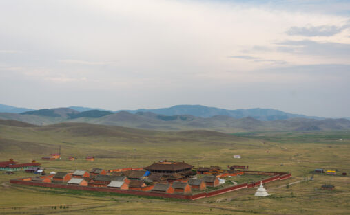 Amarbayasgalant monastery in Mongolia