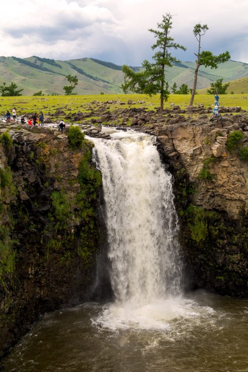 Orkhon Waterfall in Mongolia