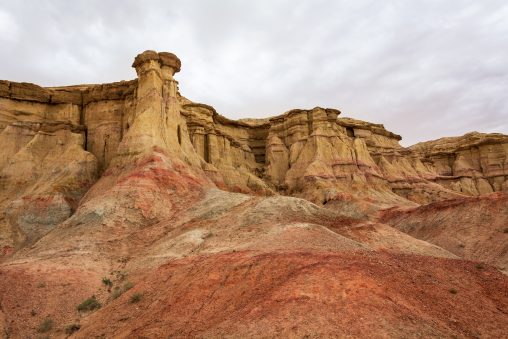 Tsagaan Suvraga (White Stupa) in Mongolia